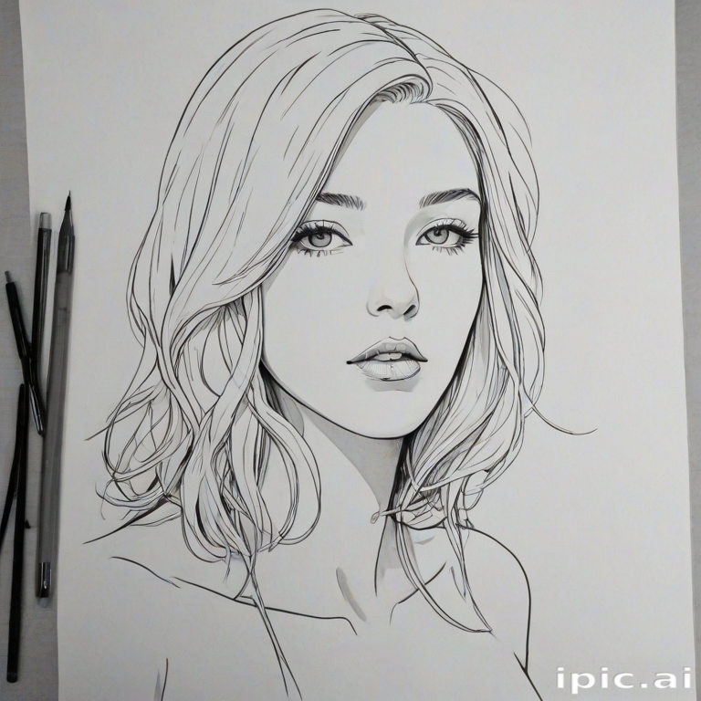 transparent line art