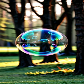 transparent bubble