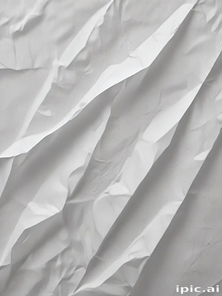 wrinkled paper