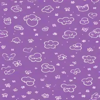 purple wallpaper cute