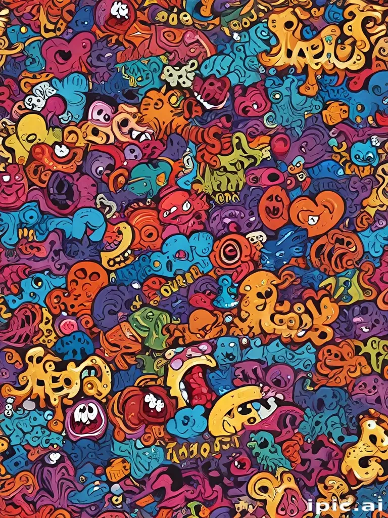 crazy background