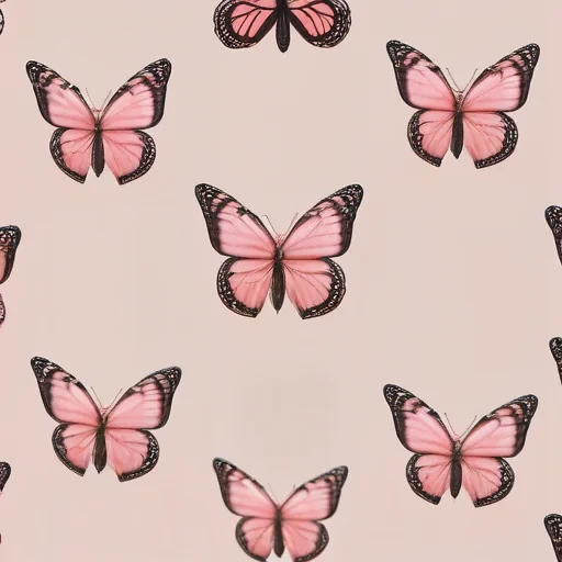 pink butterfly wallpaper aesthetic