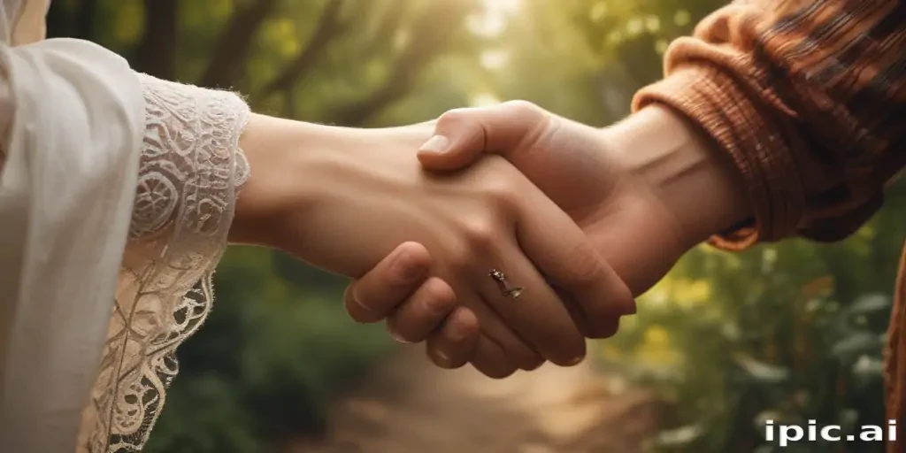 couple holding hands aesthetic