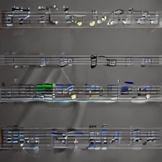 notes music background
