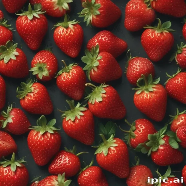 strawberry wallpaper aesthetic