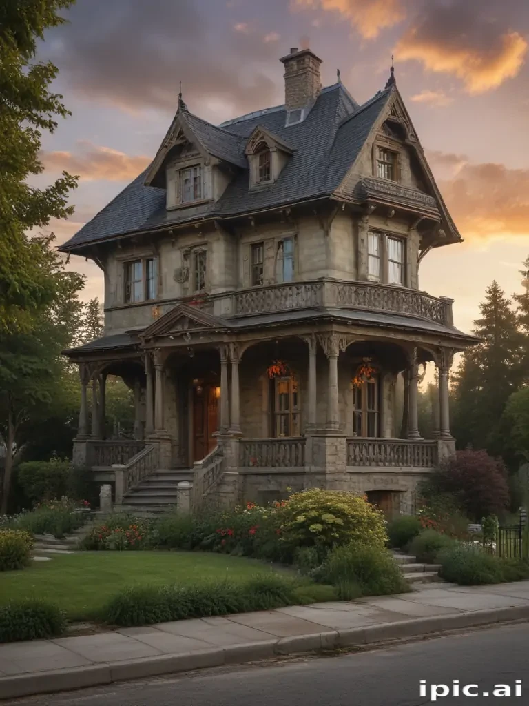 background of a house