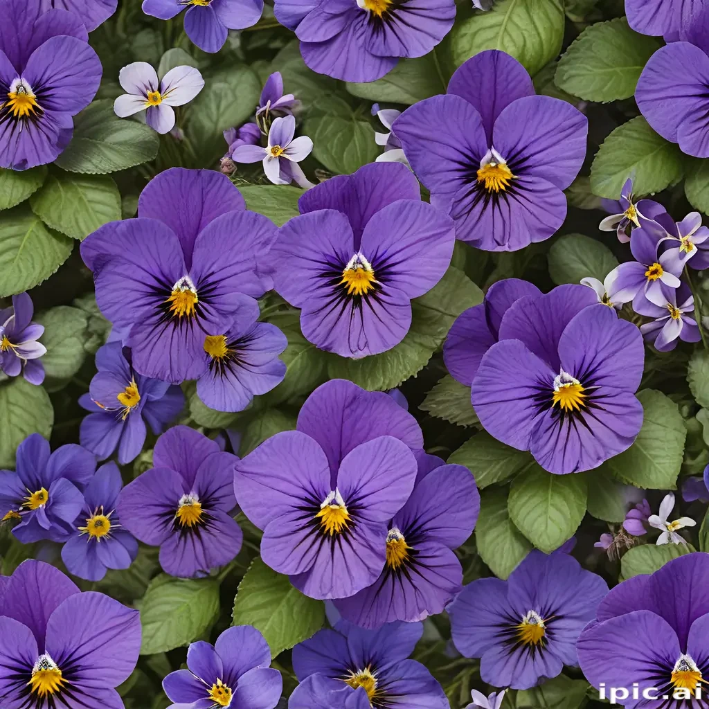 violets png