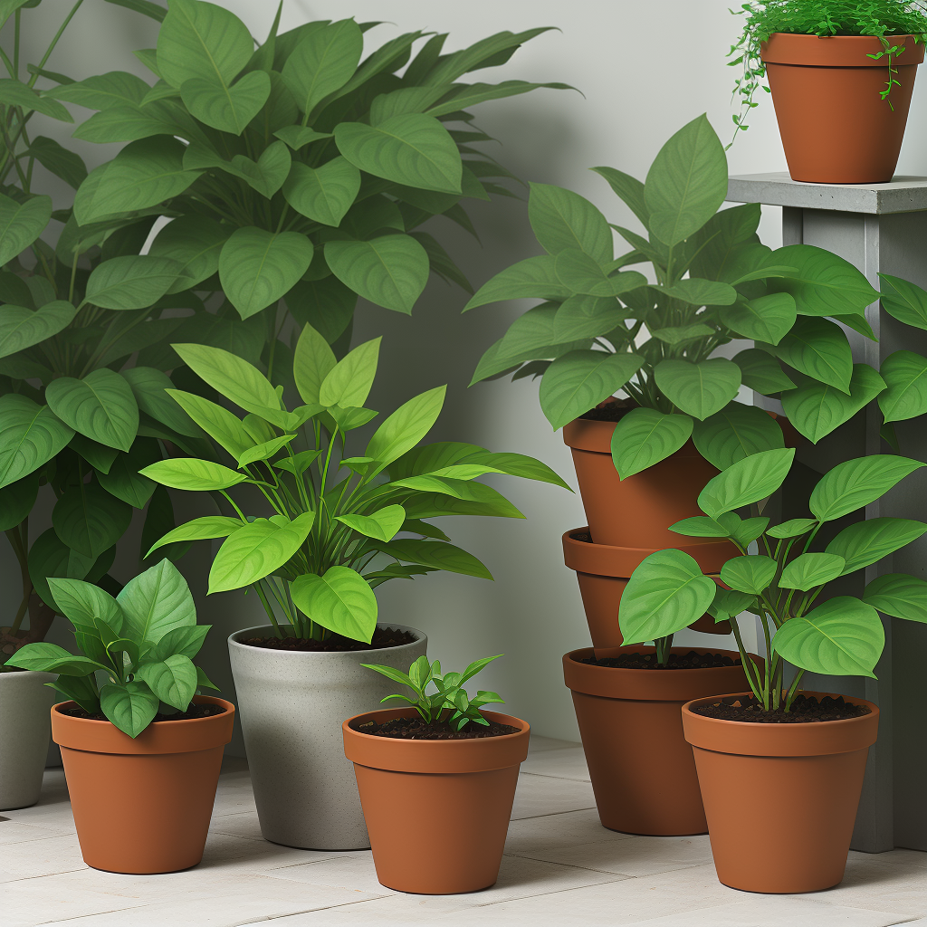 potted plants png