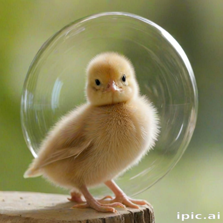 transparent chick