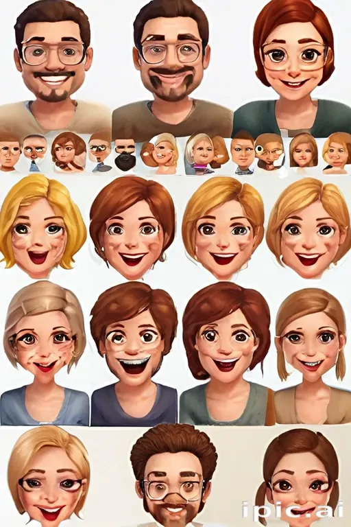 family emojis