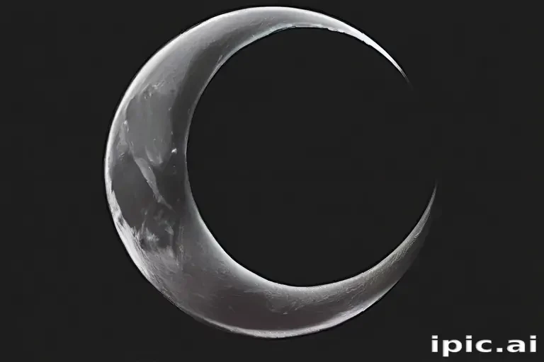 crescent moon transparent background