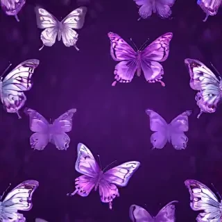 purple butterfly background