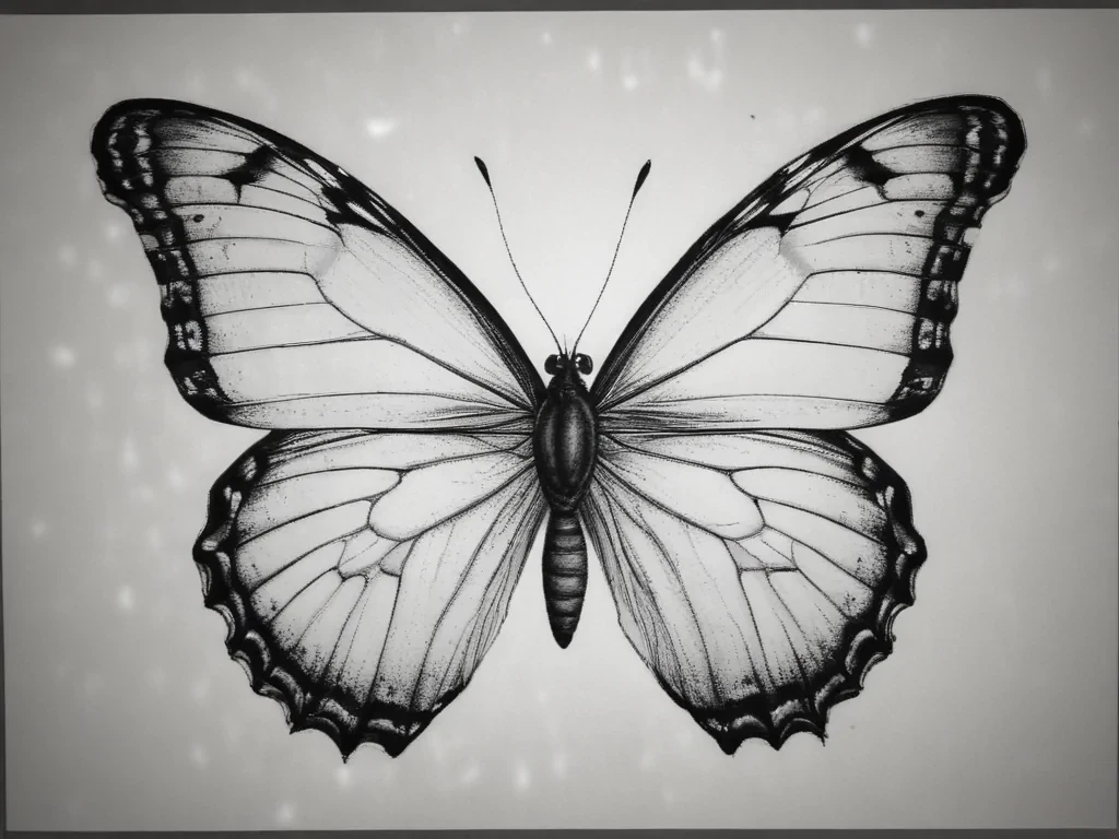 butterfly outline