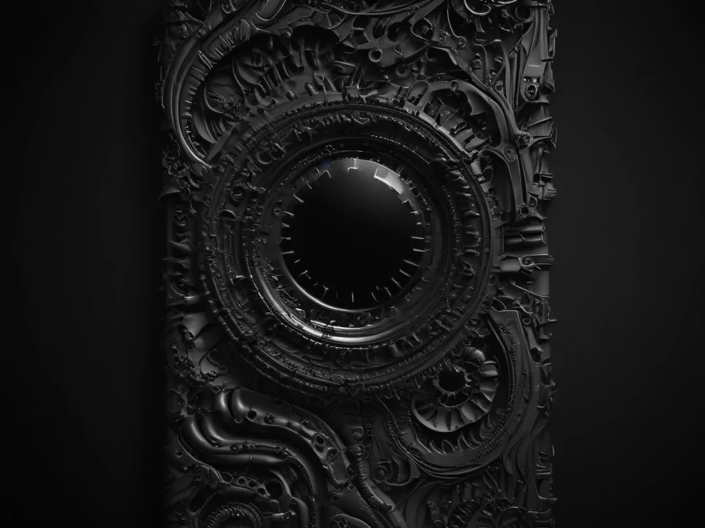 black phone wallpaper
