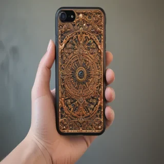 phone in hand png