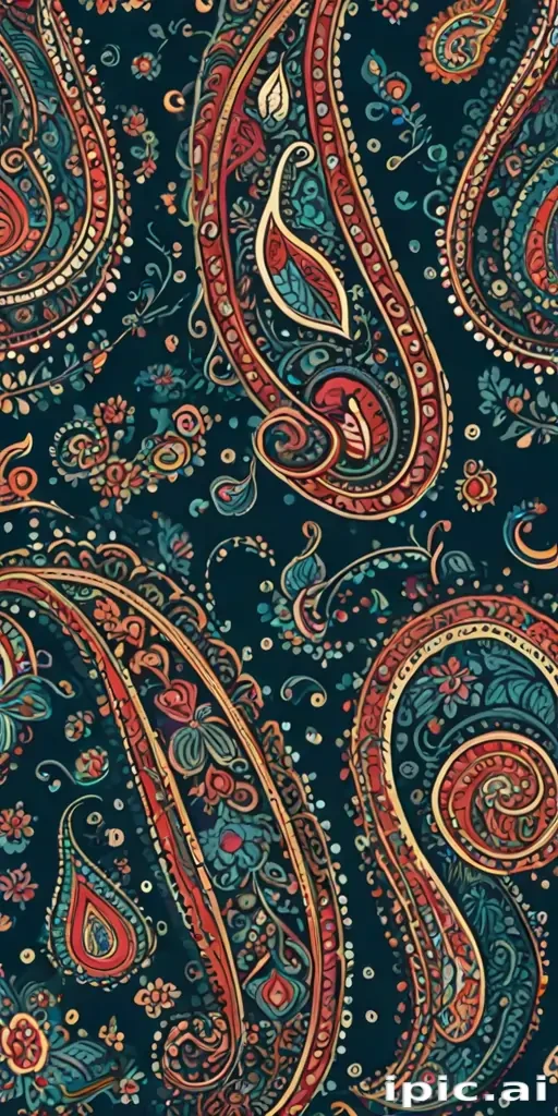 paisley pattern png