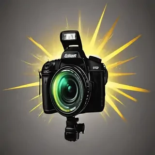 camera flash clipart