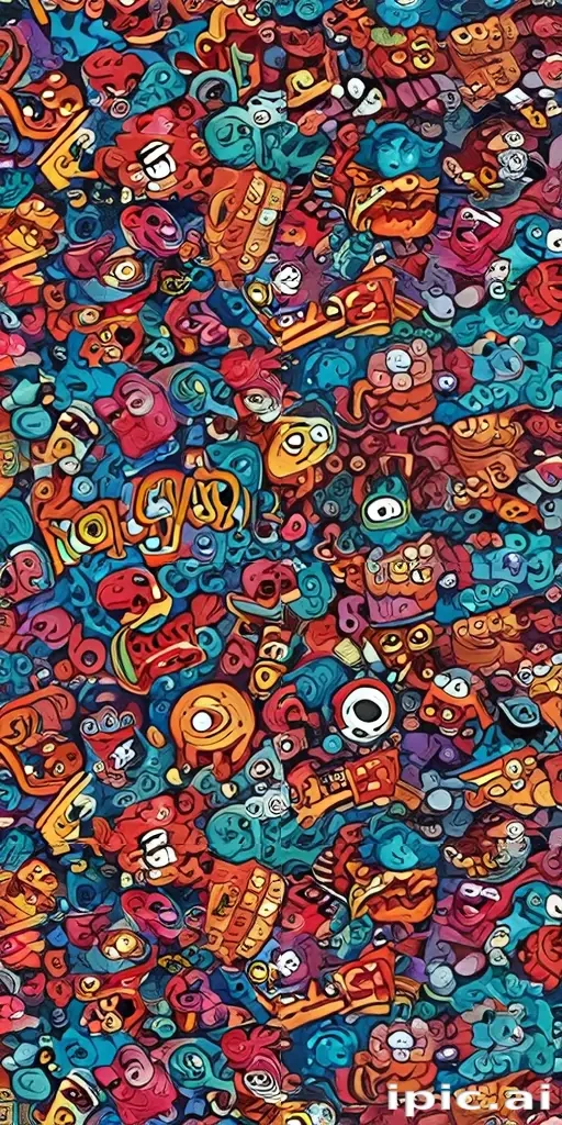 crazy background