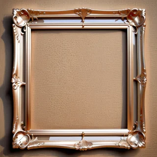 transparent picture frame