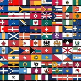 all country flags