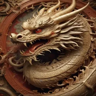 chinese dragon background