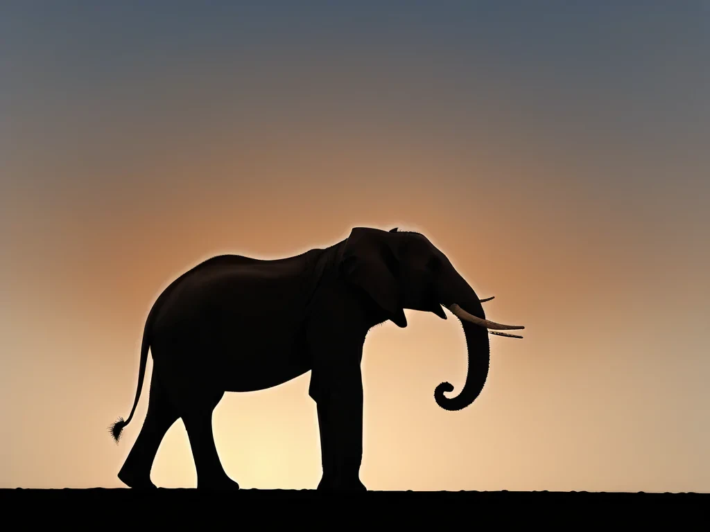 elephant silhouette