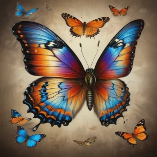 butterfly images drawing