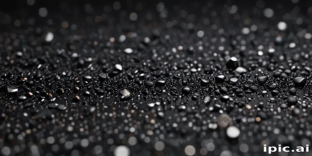 black sparkles background