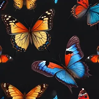 butterfly with transparent background