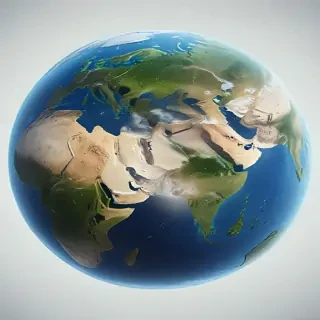 animated pic of earth
