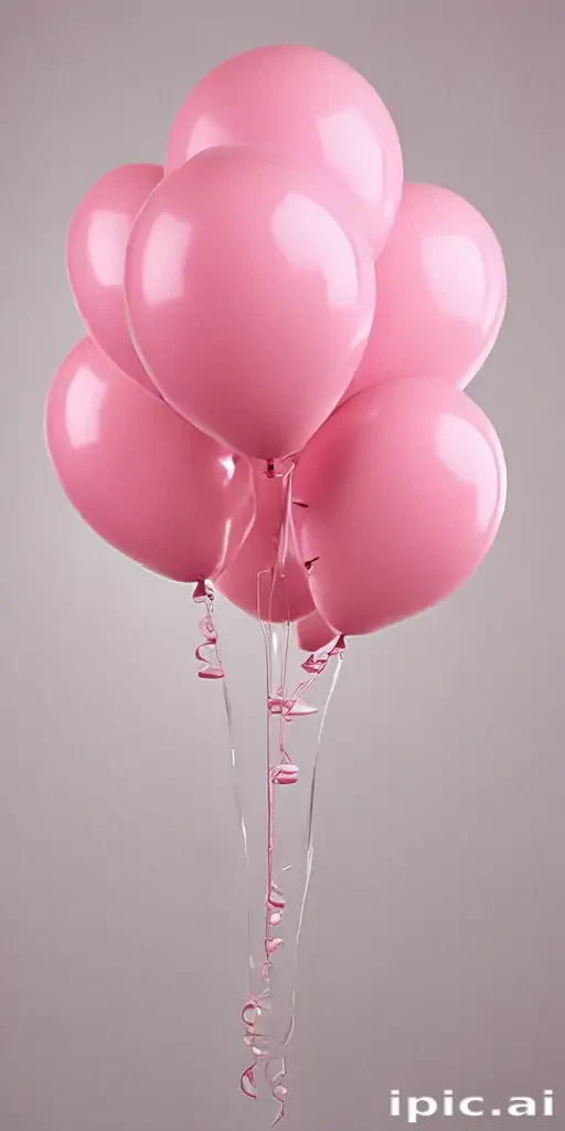 pink balloons png
