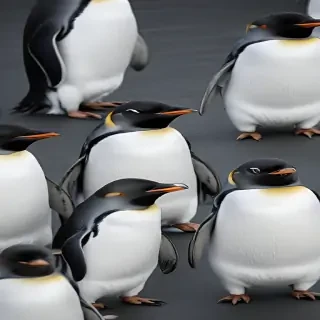 penguin background