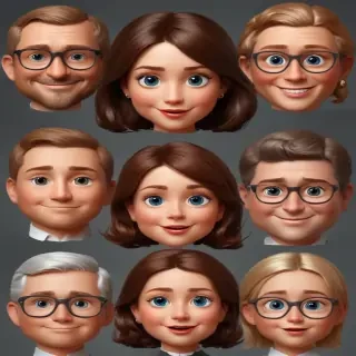 family emojis