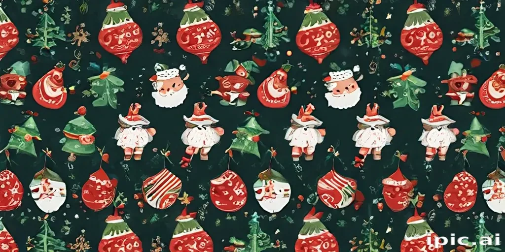 christmas pattern background