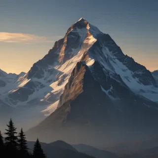 mountain silhouette