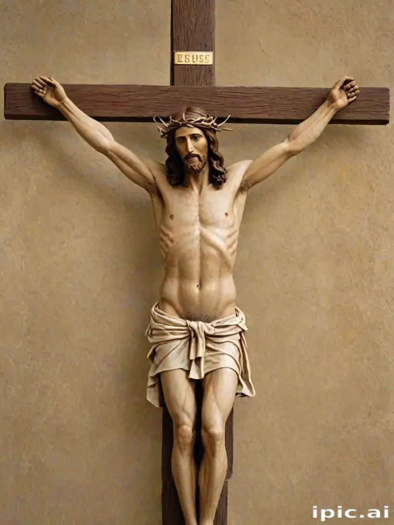 picture of jesus on cross