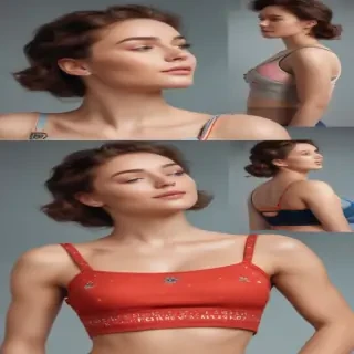 crop top mockup