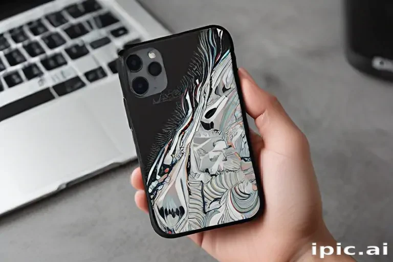 mockup case iphone