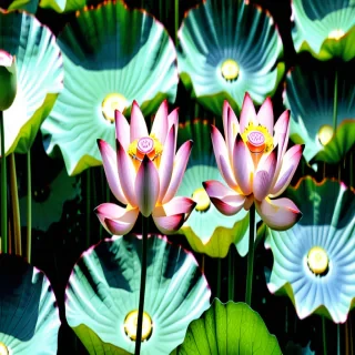 lotus flowers
