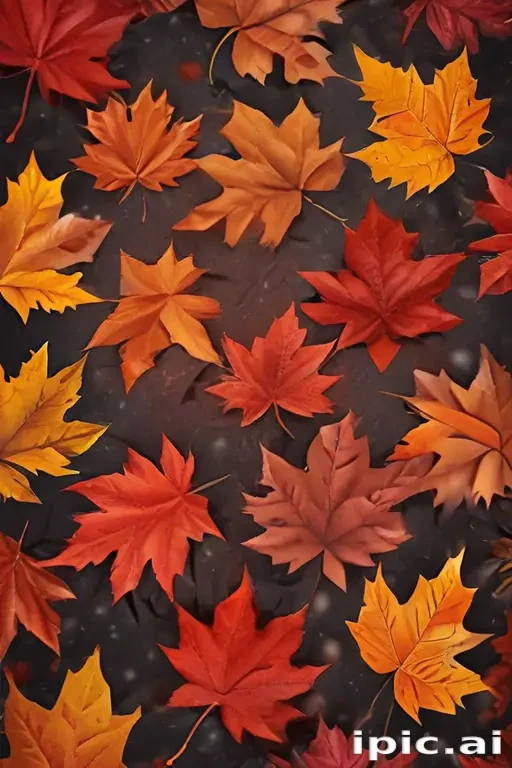 autumn leaves iphone wallpaper