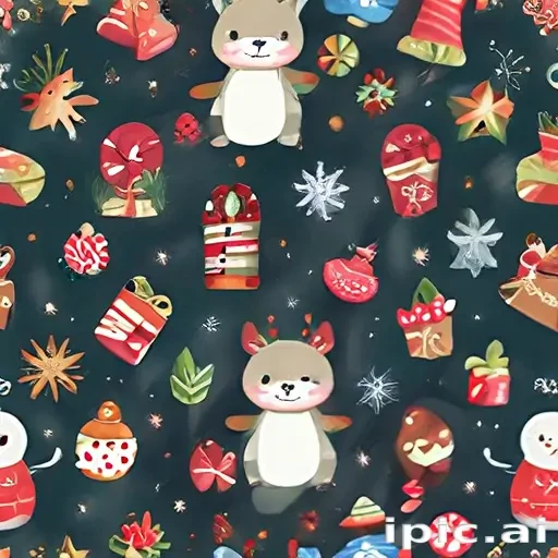 christmas background cute