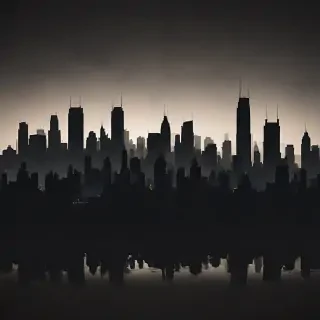 city silhouette png