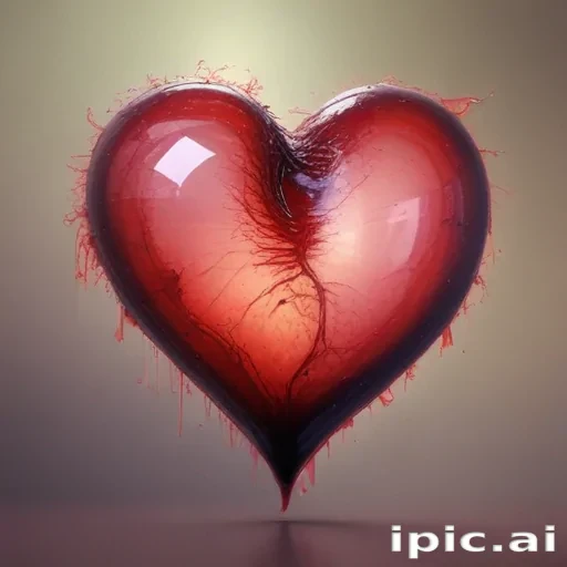 blurry heart wallpaper