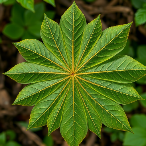 leaf circle