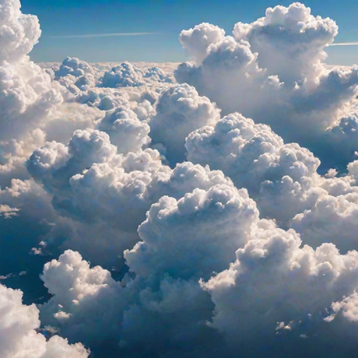 clouds no background