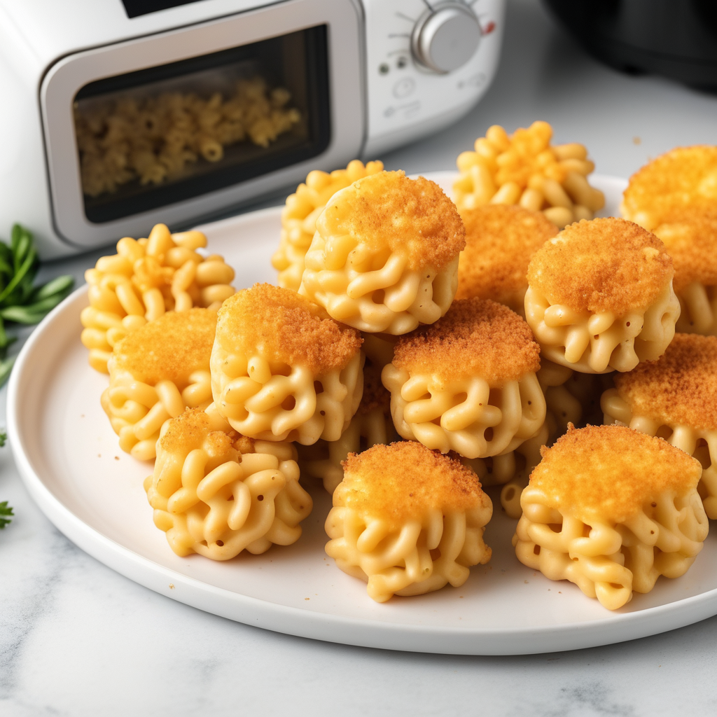 frozen mac and cheese bites air fryer