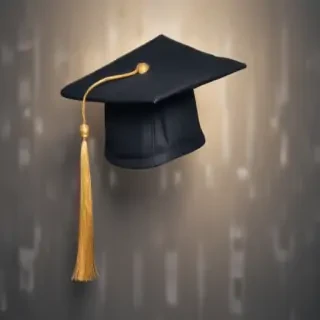 grad hat png