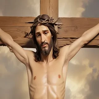 picture of jesus on the cross