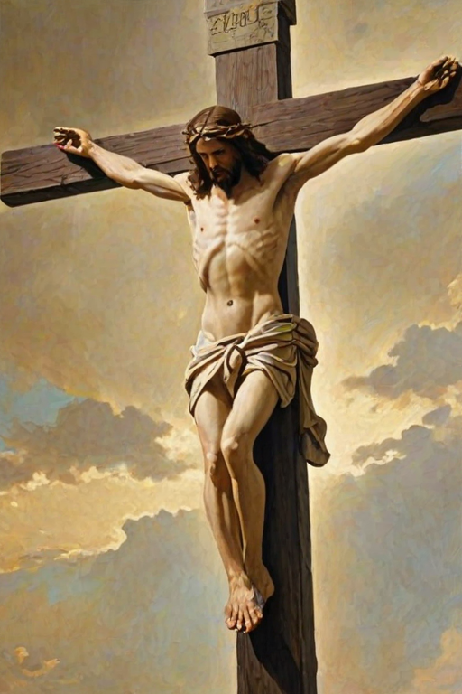 a picture of jesus on the cross