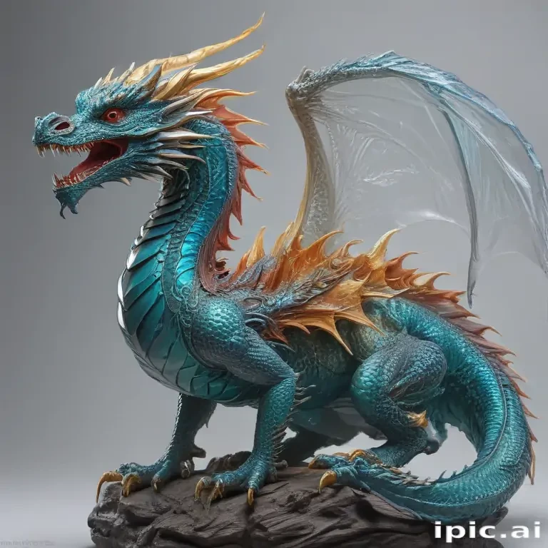 transparent dragon